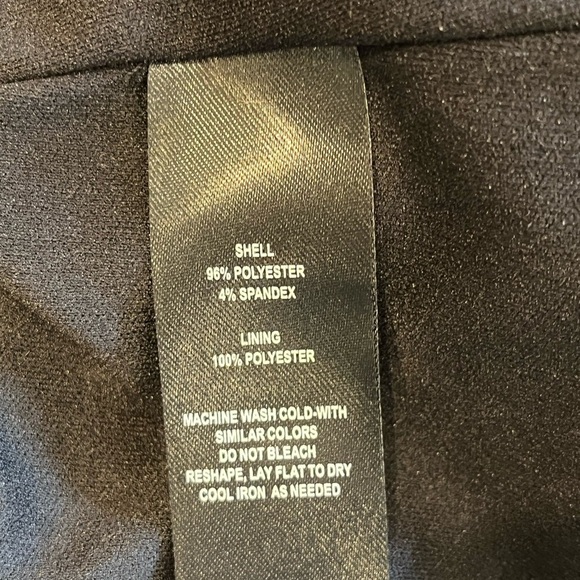 JH Women's plaid dress flare sleeve pockets soft office casual purple plum - Picture 8 of 8